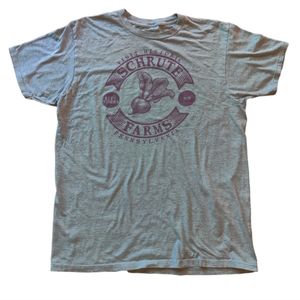 The Office Schrute Farms Short Sleeve T Shirt Size Large